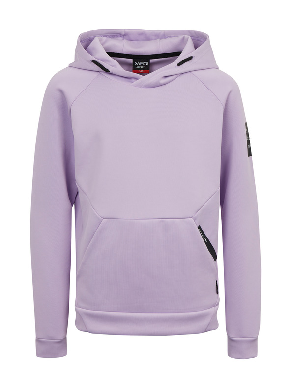 Sam 73 Svetlo vijolična dekliška jopa s kapuco SAM73 Virgo