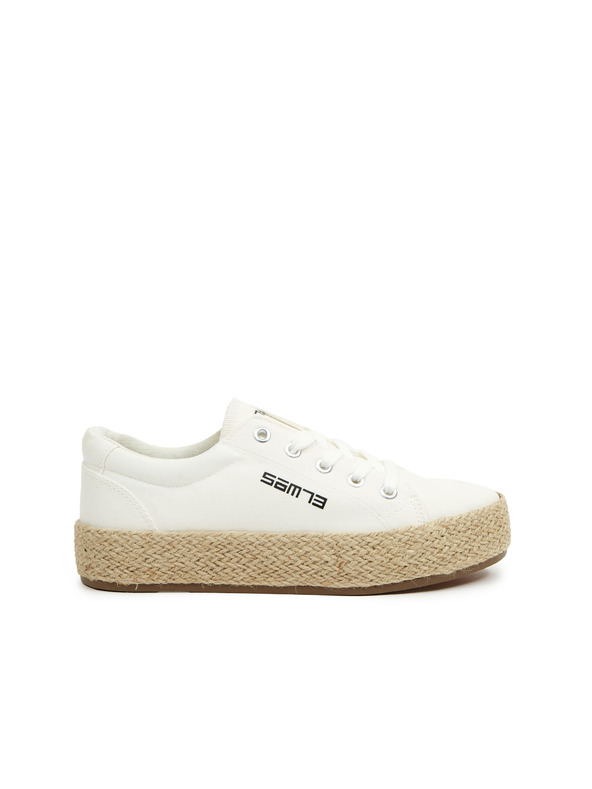 Sam 73 Bele ženske superge na platformi SAM73 Merylin