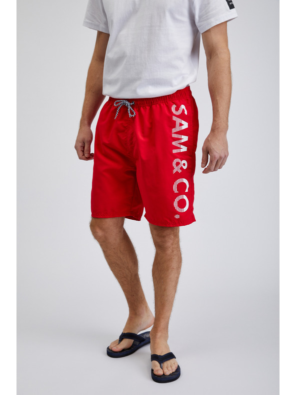 Sam 73 Rdeče moške kopalke SAM73 Pegasus