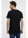 Sam 73 Sivo-črna moška majica SAM 73 Ernesto