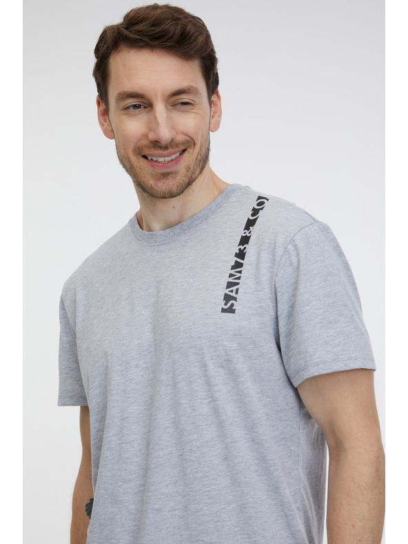 Sam 73 Svetlo siva moška majica SAM 73 Fabio