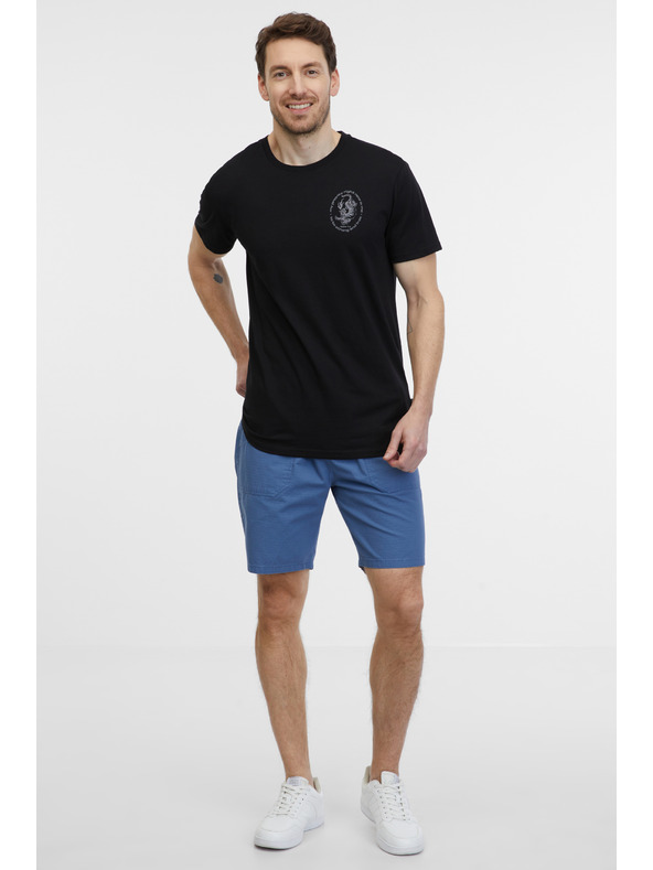 Sam 73 Črna moška majica SAM 73 Felipe