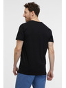 Sam 73 Črna moška majica SAM 73 Felipe