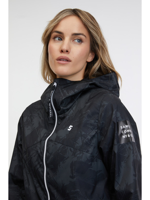 Sam 73 Črna ženska vzorčasta parka SAM 73 Alexia