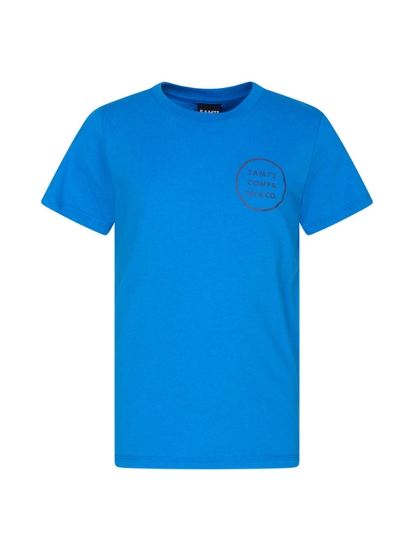 Sam 73 Modra fantovska majica s potiskom SAM 73