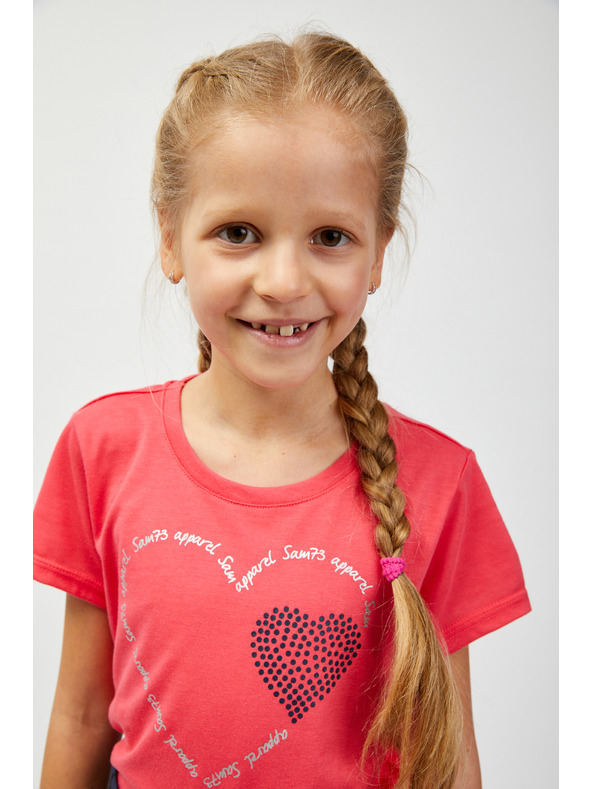 Sam 73 Temno roza dekliška majica SAM 73 Alaina