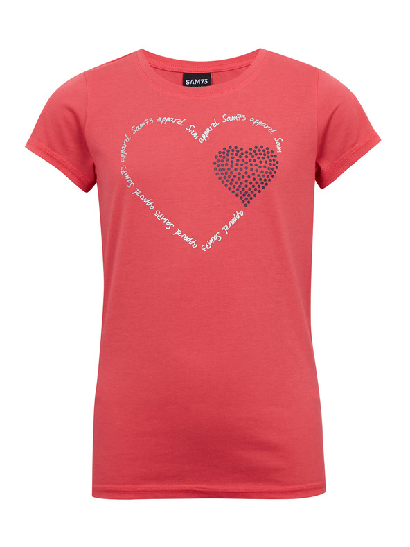 Sam 73 Temno roza dekliška majica SAM 73 Alaina