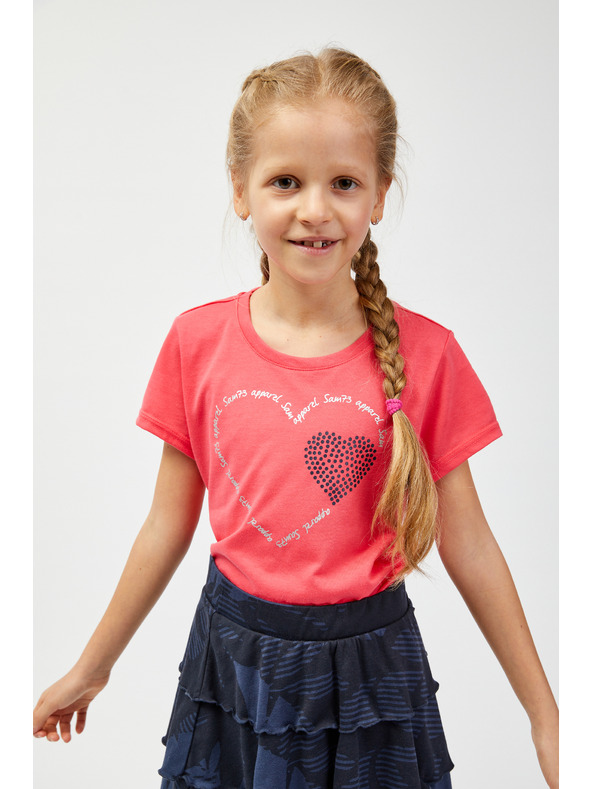 Sam 73 Temno roza dekliška majica SAM 73 Alaina