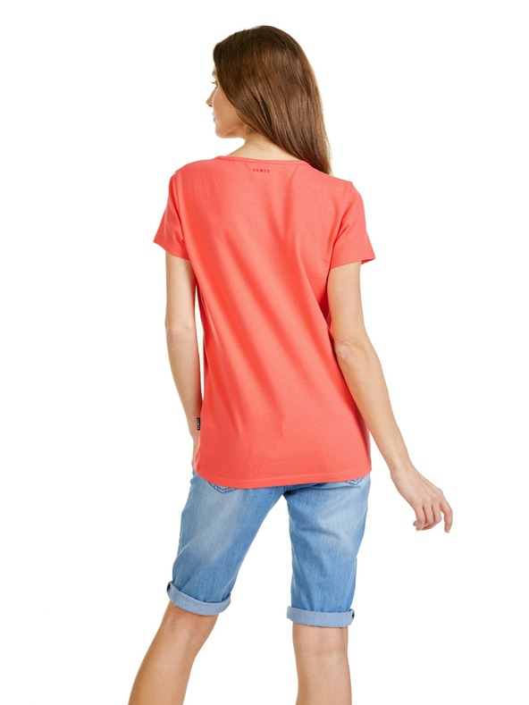 Sam 73 Koralna ženska majica SAM 73 Deborah