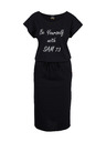 Sam 73 Črna ženska midi obleka SAM 73 Natalie