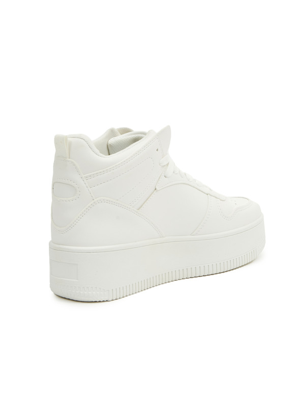 Sam 73 Beli ženski gležnjarji s platformo SAM 73 FRIGG