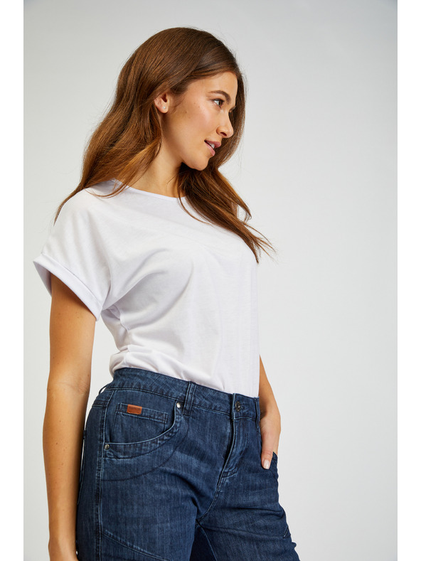 Sam 73 Temno modre ženske tričetrtinske kavbojke SAM73 Orion