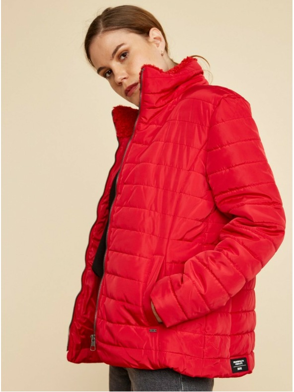 ZOOT.lab Rdeča ženska zimska prešita jakna ZOOT.lab Daisy