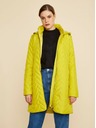 ZOOT.lab Zeleno-rumeni ženski prešiti plašč ZOOT.lab Molly