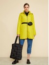 ZOOT.lab Zeleno-rumeni ženski prešiti plašč ZOOT.lab Molly
