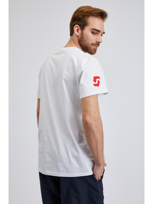 Sam 73 Bela moška majica SAM 73 Vincent