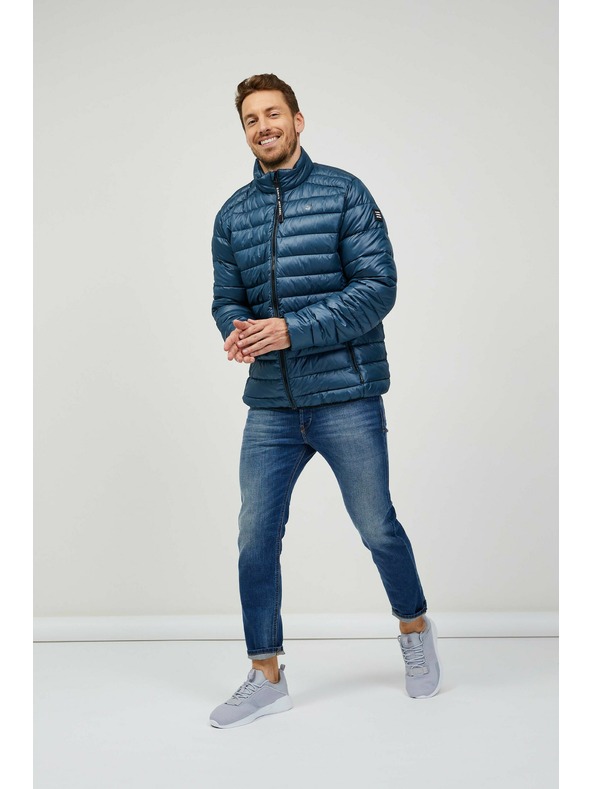 Sam 73 Temno modra moška prešita jopica SAM 73 Otto