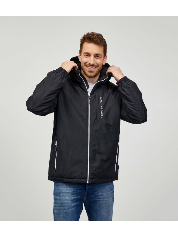 Sam 73 Črna moška lahka jakna SAM 73 Sigmund