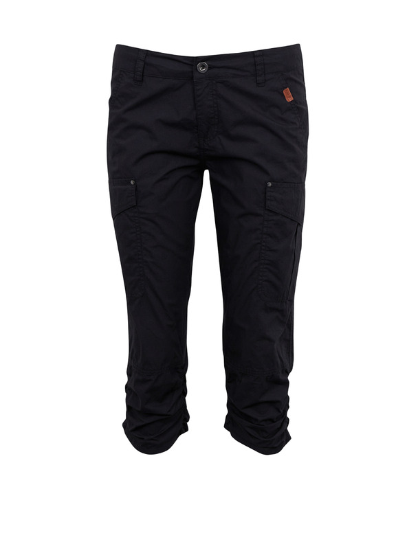 Sam 73 Črne ženske tričetrtinske hlače SAM73 Fornax