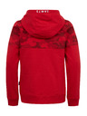Sam 73 Rdeča fantovska majica s kapuco na zadrgo SAM73 Musgravit