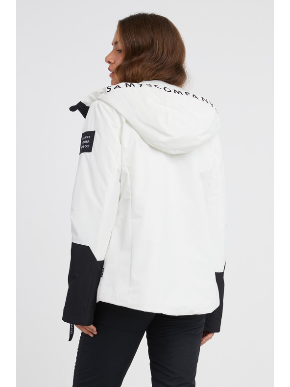 Sam 73 Črno-bela ženska jakna SAM 73 Minerva