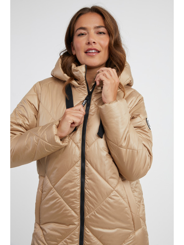 Sam 73 Bež ženski prešiti plašč SAM 73 Clarice