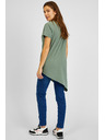 Sam 73 Zelena ženska asimetrična majica SAM73 Lacerta