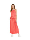Sam 73 Koralna ženska maksi obleka SAM 73 Dita