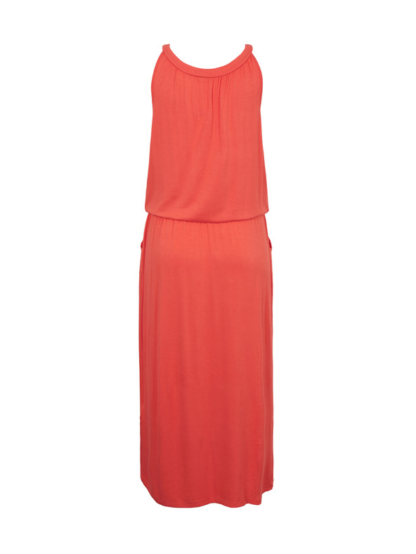 Sam 73 Koralna ženska maksi obleka SAM 73 Dita