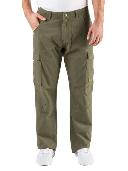 Sam 73 Kaki moške hlače z žepi SAM 73