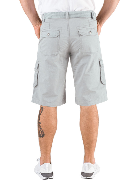 Sam 73 Svetlo sive moške hlače z žepi SAM 73