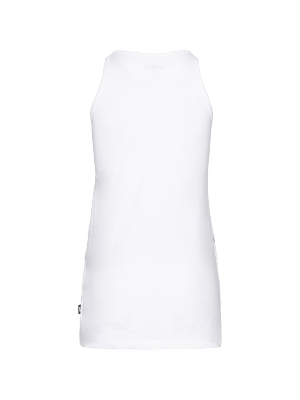 Sam 73 Bela ženska vzorčasta majica SAM 73