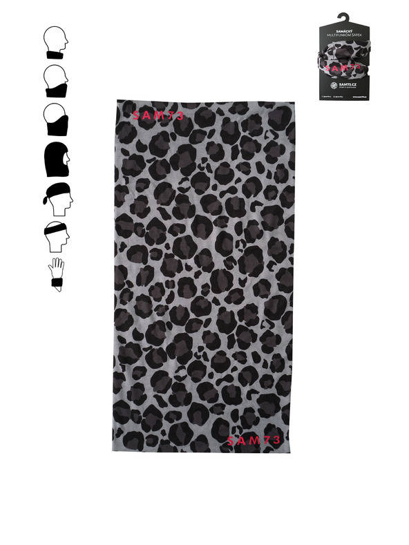 Sam 73 Temno siva ženska vzorčasta večnamenska ruta SAM 73