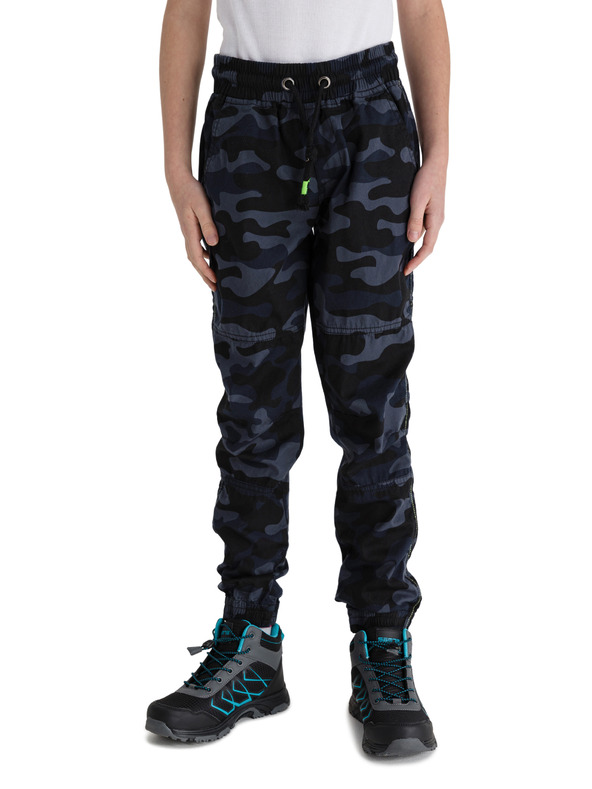 Sam 73 Temno modre maskirne hlače za fante SAM 73