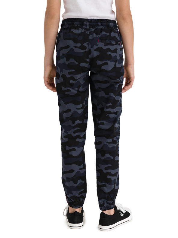 Sam 73 Temno modre dekliške maskirne hlače SAM 73