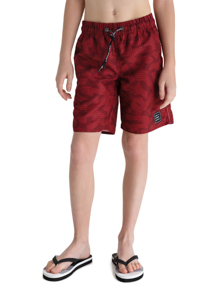 Sam 73 Rdeče fantovske vzorčaste kopalke SAM 73