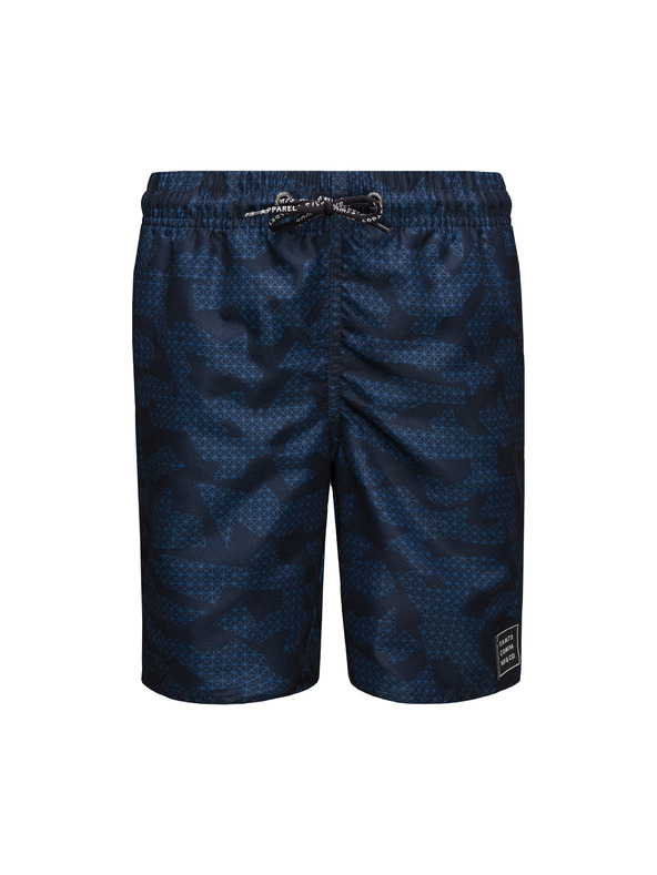 Sam 73 Temno modre fantovske vzorčaste kopalke SAM 73