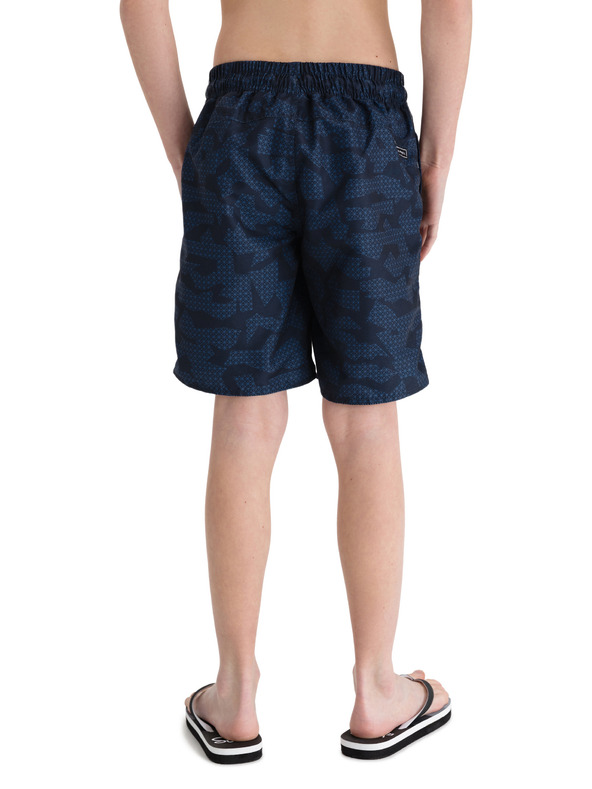 Sam 73 Temno modre fantovske vzorčaste kopalke SAM 73