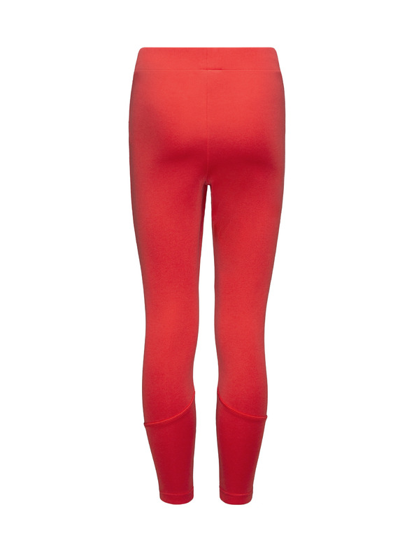Sam 73 Rdeče dekliške hlačne nogavice s potiskom SAM 73
