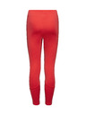 Sam 73 Rdeče dekliške hlačne nogavice s potiskom SAM 73
