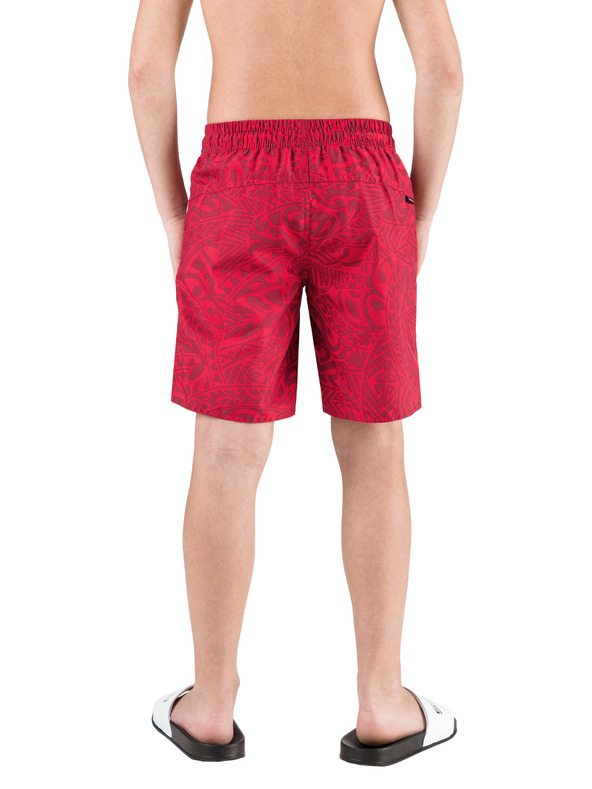 Sam 73 Rdeče fantovske vzorčaste kopalke SAM 73