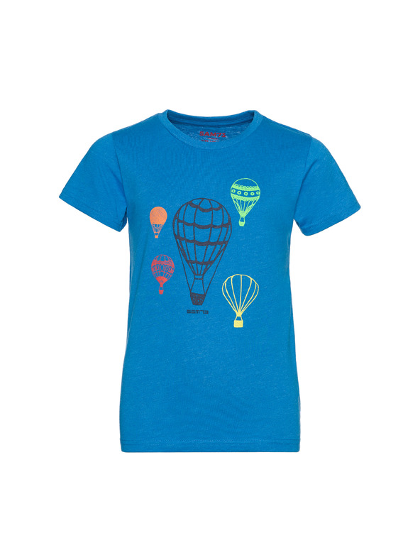 Sam 73 Modra fantovska majica s potiskom SAM 73