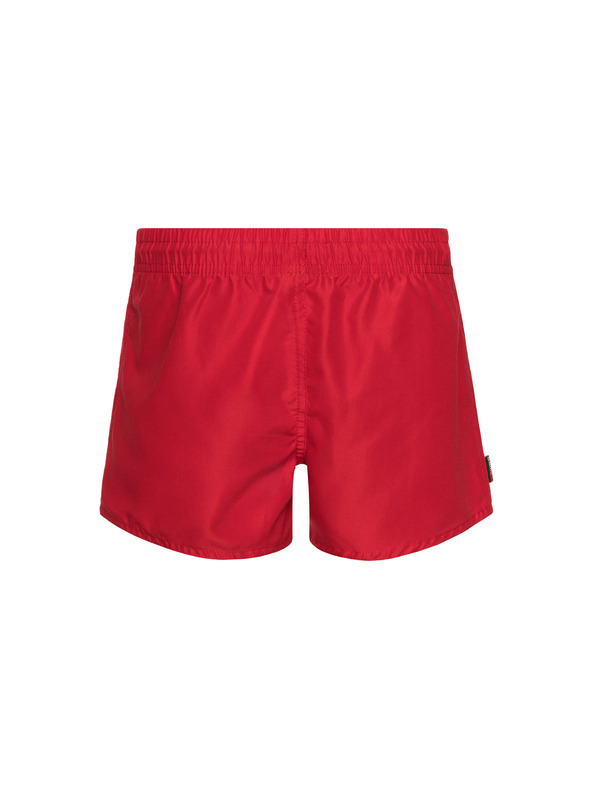 Sam 73 Rdeče dekliške kratke hlače s potiskom SAM 73