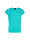 Sam 73 Zelena dekliška majica z vzorcem SAM 73