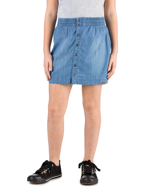 Sam 73 Modro dekliško krilo iz džinsa z gumbi SAM 73