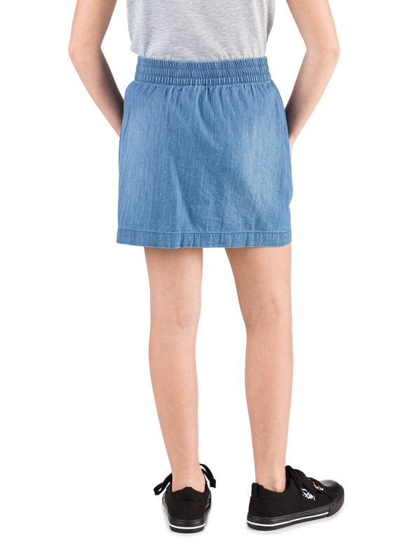 Sam 73 Modro dekliško krilo iz džinsa z gumbi SAM 73