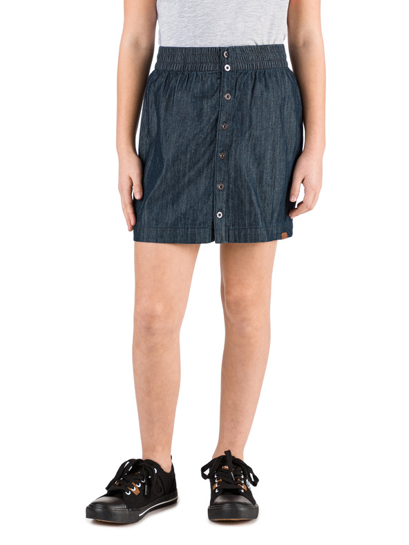 Sam 73 Temno modro dekliško krilo iz džinsa z gumbi SAM 73