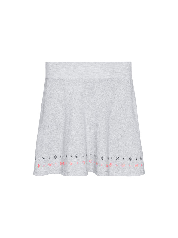 Sam 73 Svetlo sivo dekliško vzorčasto krilo SAM 73