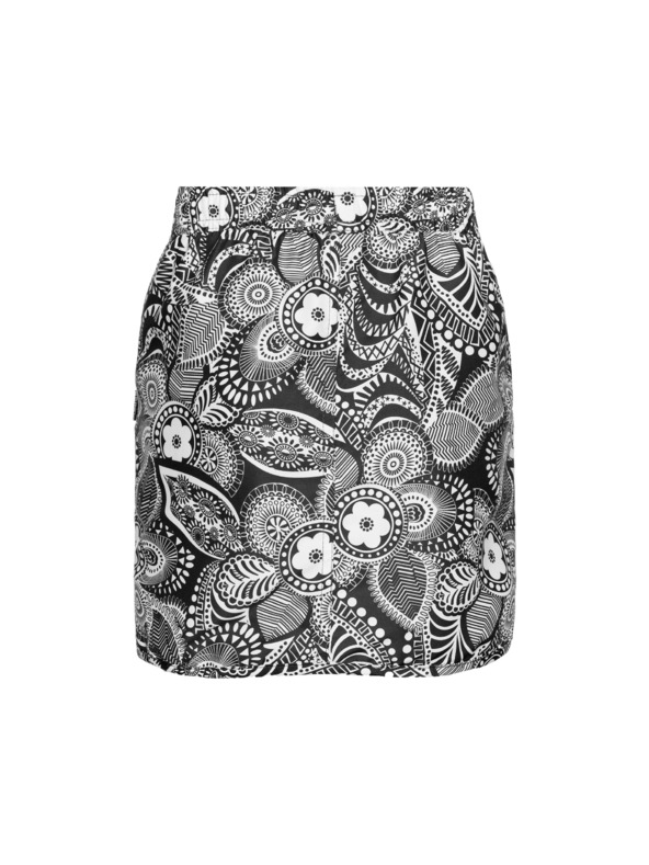 Sam 73 Temno sivo dekliško cvetlično krilo SAM 73