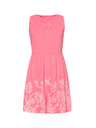 Sam 73 Roza dekliška cvetlična obleka SAM 73